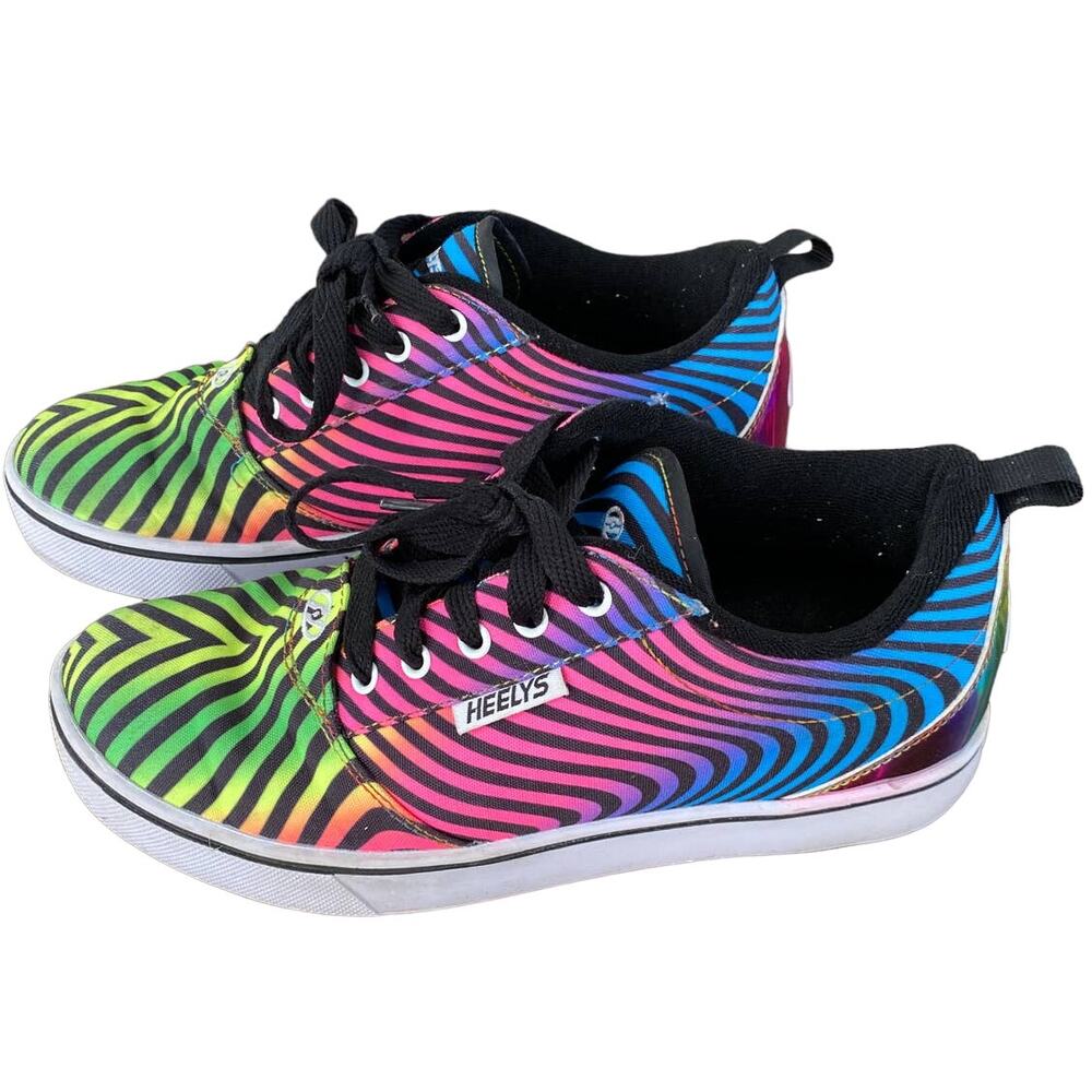 HEELYS Girl's Pro20 Prints  Rainbow 7 Big Kid